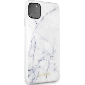 Hurtownia GSM - Etui Guess GUHCN65HYMAWH Apple iPhone 11 Pro Max weiß/white Marble - GUE264WHT - {ean13} - Hurt