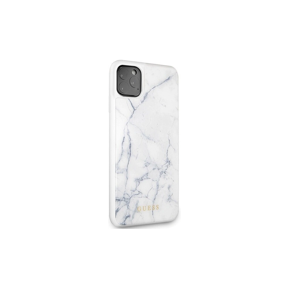 Hurtownia GSM - Etui Guess GUHCN65HYMAWH Apple iPhone 11 Pro Max alb/marmură albă - GUE264WHT - {ean13} - Hurt