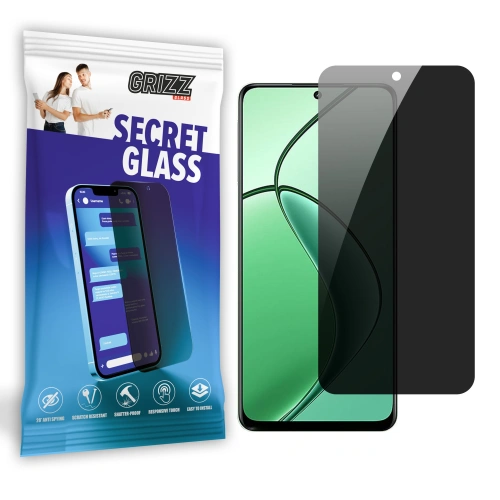 Matowe szkło prywatyzujące GrizzGlass SecretGlass do Realme Narzo N65