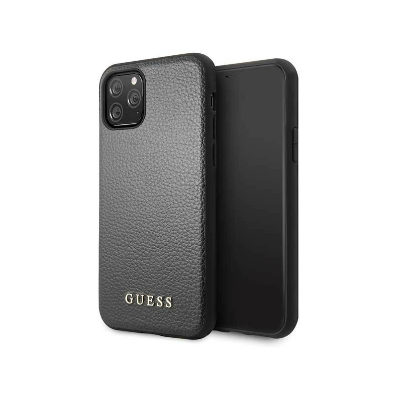 Hurtownia Guess - 3700740463062 - GUE265BLK - Etui Guess GUHCN65IGLBK Apple iPhone 11 Pro Max czarny/black hard case Iridescent - B2B homescreen