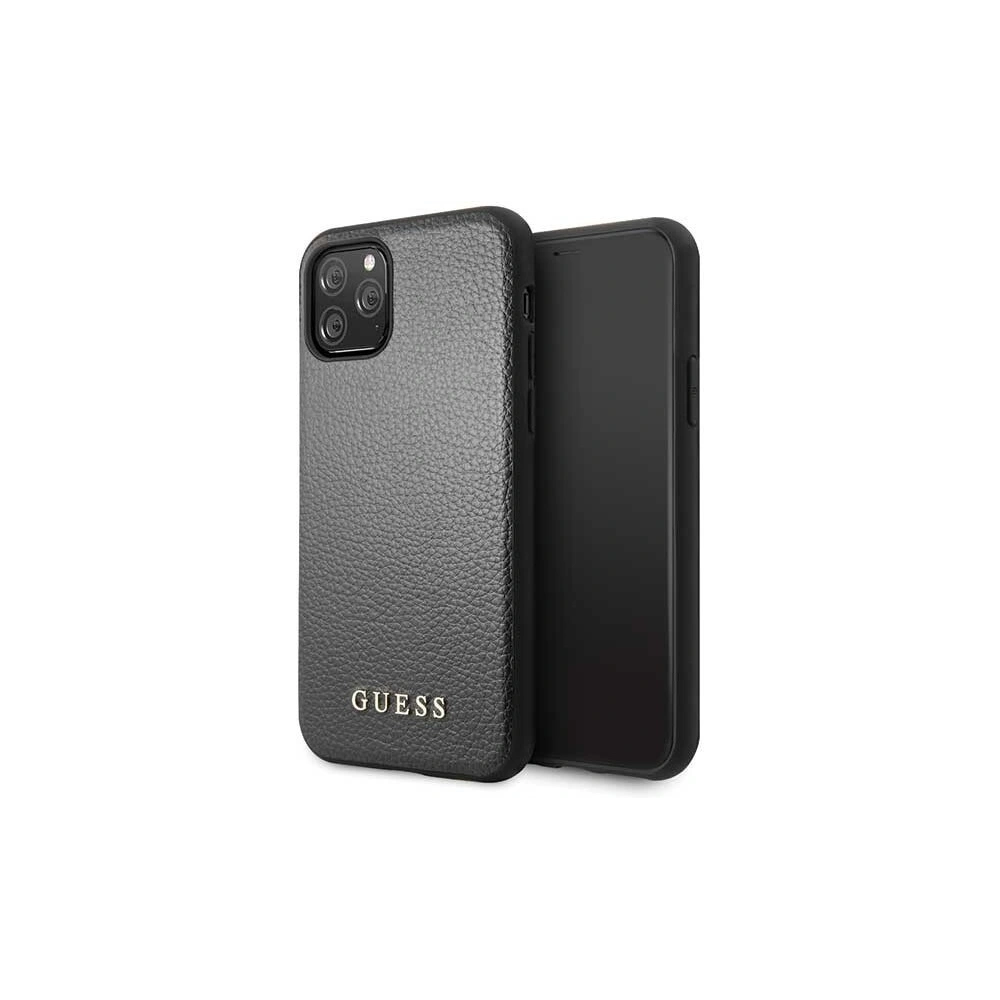 Hurtownia GSM - Etui Guess GUHCN65IGLBK Apple iPhone 11 Pro Max czarny/black hard case Iridescent - GUE265BLK - {ean13} - Hurt