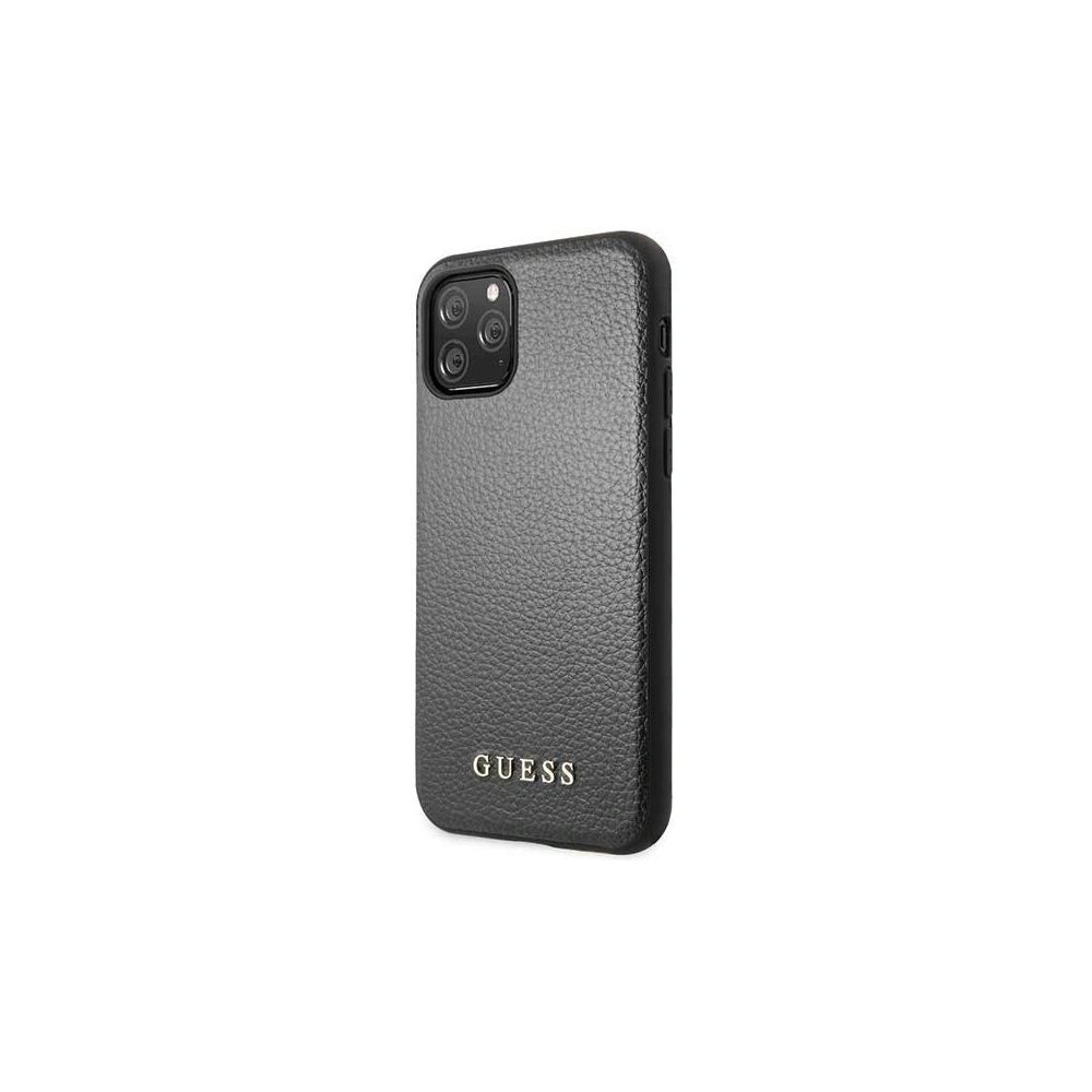 Hurtownia GSM - Etui Guess GUHCN65IGLBK Apple iPhone 11 Pro Max czarny/black hard case Iridescent - GUE265BLK - {ean13} - Hurt