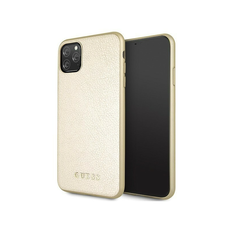 Guess Distributor - 3700740463123 - GUE266GLD - Guess GUHCN65IGLGO iPhone 11 Pro Max gold hard case Iridescent - B2B homescreen