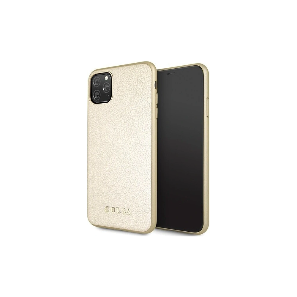 Hurtownia GSM - Etui Guess GUHCN65IGLGO Apple iPhone 11 Pro Max złoty/gold hard case Iridescent - GUE266GLD - {ean13} - Hurt