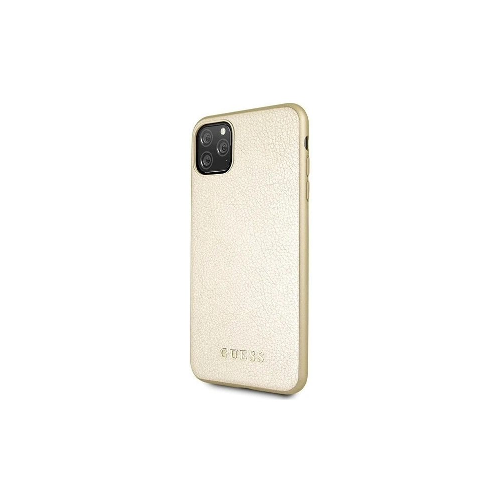 Hurtownia GSM - Etui Guess GUHCN65IGLGO Apple iPhone 11 Pro Max złoty/gold hard case Iridescent - GUE266GLD - {ean13} - Hurt