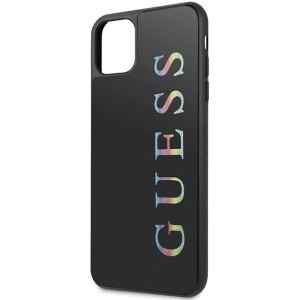Hurtownia GSM - Etui Guess GUHCN65LGMLBK Apple iPhone 11 Pro Max schwarz/black hard case Glitter Logo - GUE268BLK - {ean13} - Hurt