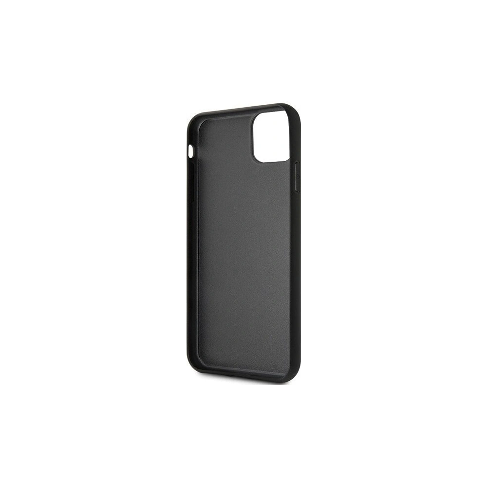 Hurtownia GSM - Etui Guess GUHCN65LGMLBK Apple iPhone 11 Pro Max czarny/black hard case Glitter Logo - GUE268BLK - {ean13} - Hurt