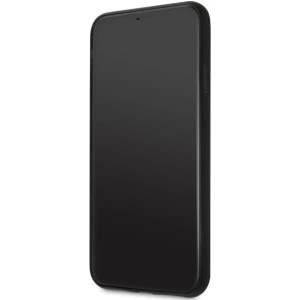 Wholesale Guess GUHCN65LGMLBK iPhone 11 Pro Max /black hard case Glitter Logo - GUE268BLK - {ean13} - Hurt