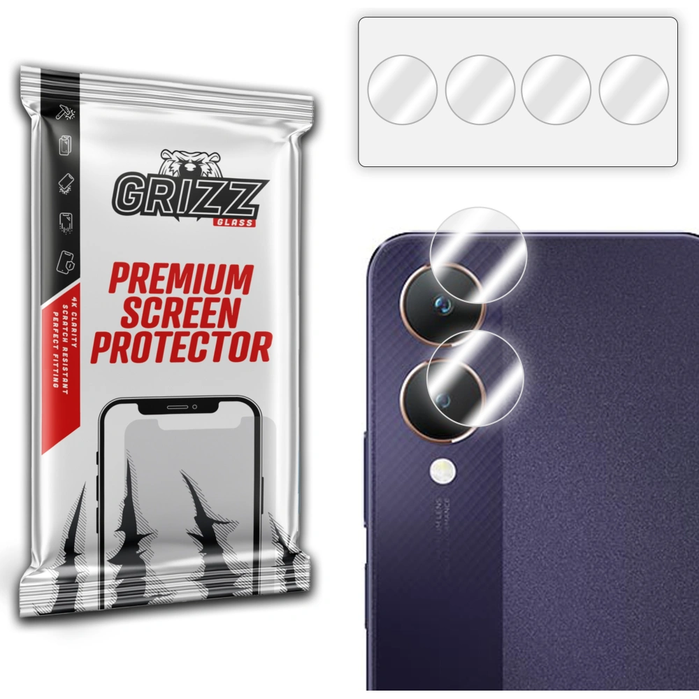 Hurtownia GSM - GrizzGlass HybridGlass Geam de cameră pentru Vivo Y28 - GRZ9939 - {ean13} - Hurt