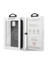Wholesale Guess GUHCN65LS4GBK iPhone 11 Pro Max black hard case Silicone 4G Tone On Tone - GUE269BLK - {ean13} - Hurt