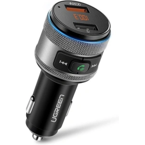 Transmiter FM UGREEN Bluetooth, QC 3.0, USB