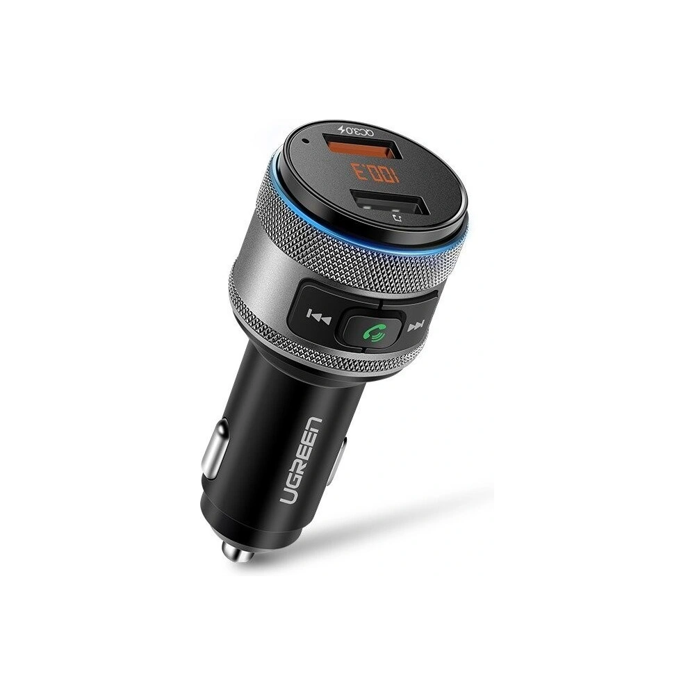 Hurtownia GSM - Transmiter FM UGREEN Bluetooth, QC 3.0, USB - UGR205 - {ean13} - Hurt