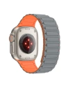 Hurtownia GSM - Pasek Tech-Protect IconBand Magnetic Apple Watch 4/5/6/7/8/9/SE/Ultra 42/44/45/49mm titan/portocalie - THP2815 - {ean13} - Hurt