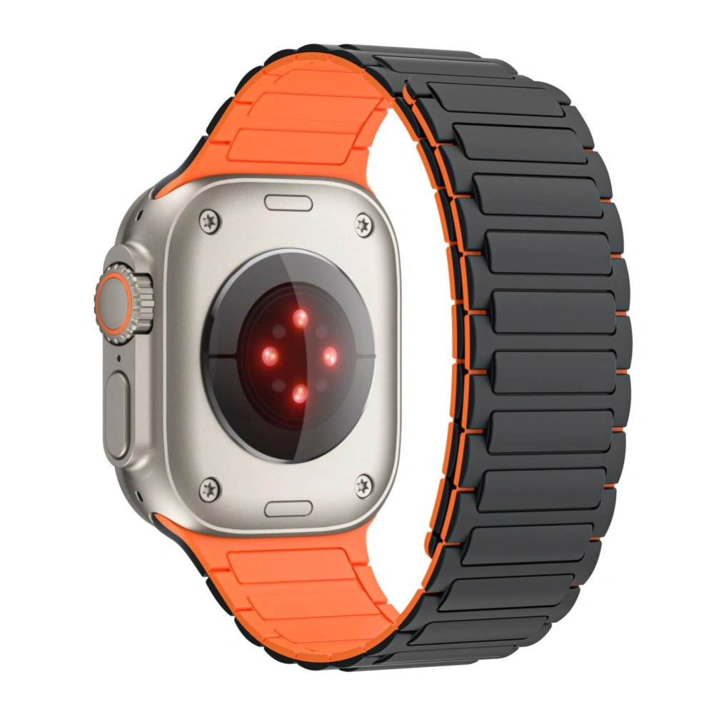 Wholesale Tech-Protect IconBand Magnetic Apple Watch 4/5/6/7/8/9/SE/Ultra 42/44/45/49mm black/orange - THP2817 - {ean13} - Hurt