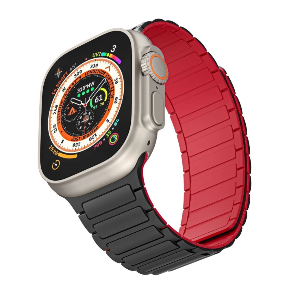 Wholesale Tech-Protect IconBand Magnetic Apple Watch 4/5/6/7/8/9/SE/Ultra 42/44/45/49mm black/red - THP2818 - {ean13} - Hurt