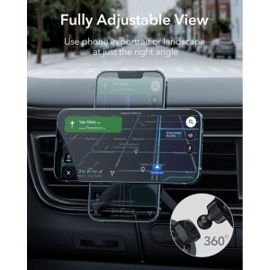 Hurtownia GSM - [OUTLET] Suport auto ESR Halolock Magnetic MagSafe Vent Car Mount Gri Metalic - OT-643 - {ean13} - Hurt