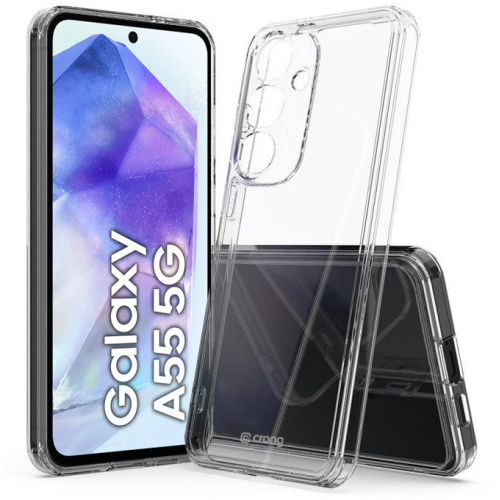Crong Distributor - 5904310704120 - CRG744 - Crong Crystal Shield Cover Samsung Galaxy A55 5G clear - B2B homescreen
