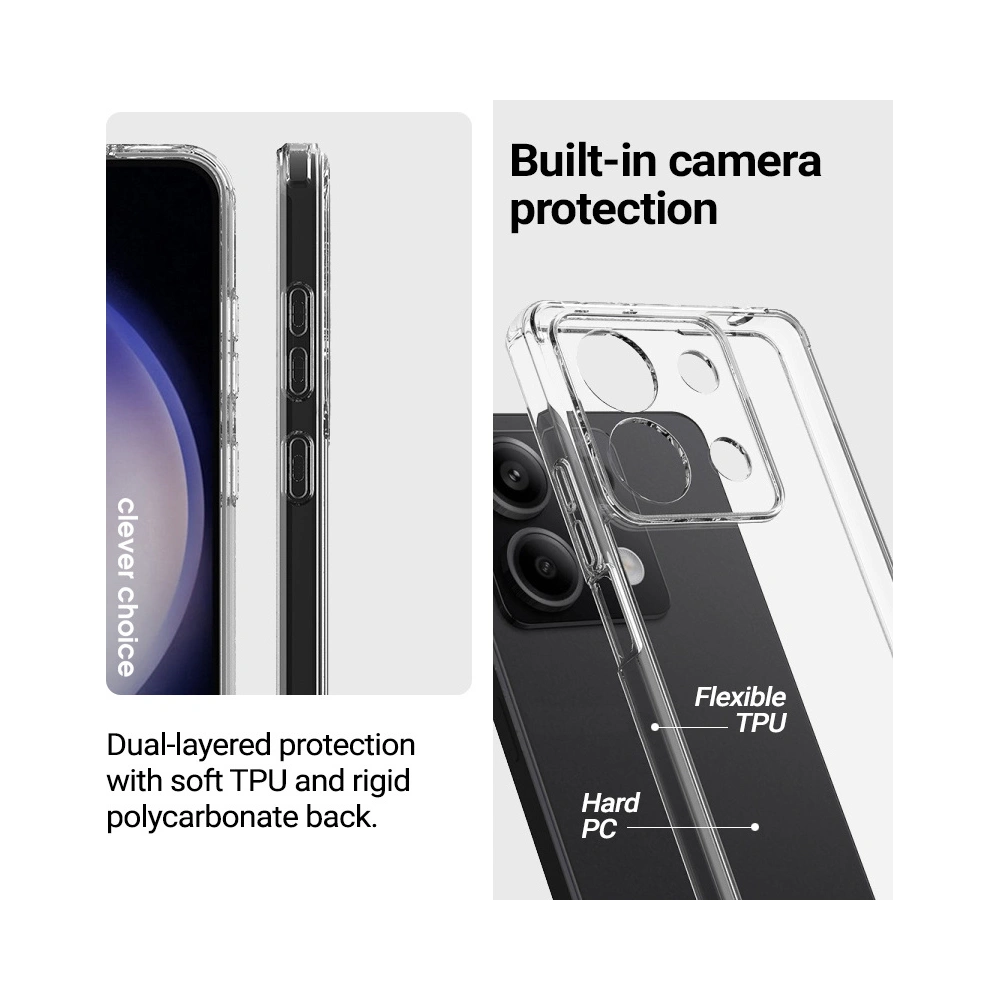 Wholesale Crong Crystal Shield Cover Samsung Galaxy A15 5G clear - CRG745 - {ean13} - Hurt
