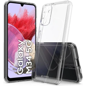 Hurtownia GSM - Etui Crong Crystal Shield Cover Samsung Galaxy M34 5G przezroczysty - CRG746 - {ean13} - Hurt