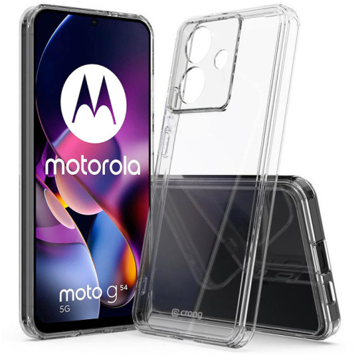 Crong Distributor - 5904310704236 - CRG749 - Crong Crystal Shield Cover Motorola Moto G54 clear - B2B homescreen