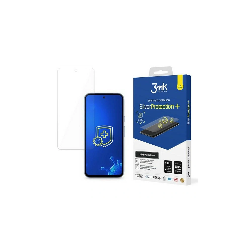 Hurtownia GSM - Antimikrobní ochranná fólie 3MK SilverProtect+ Google Pixel 8A 5G - 3MK6001 - {ean13} - Hurt