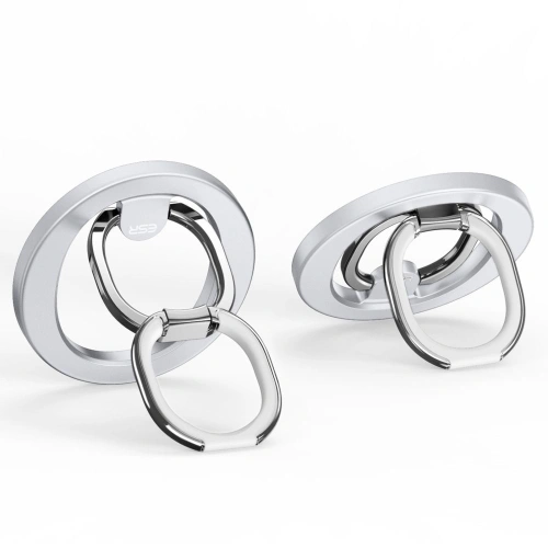 Uchwyt na palec ESR Halolock MagSafe Phone Ring Stand Silver