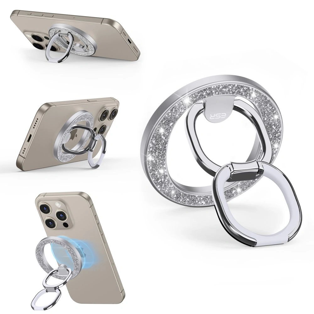 Hurtownia GSM - Uchwyt na palec ESR Halolock MagSafe Phone Ring Stand Rhinestone - ESR799 - {ean13} - Hurt