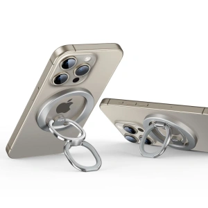 Hurtownia GSM - Uchwyt pe deget ESR Halolock MagSafe Phone Ring Stand Titanium - ESR800 - {ean13} - Hurt