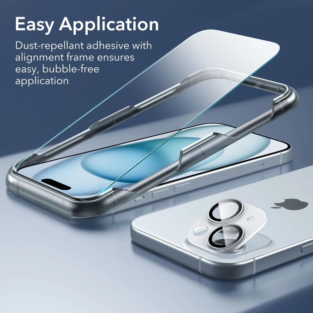Hurtownia GSM - Zestaw etui + szkło na ekran + osłona na obiektyw ESR Classic Pro Set Halolock MagSafe Apple iPhone 15 Clear - ESR802 - {ean13} - Hurt