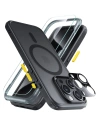 Hurtownia GSM - Zestaw etui + szkło na ekran + osłona na obiektyw ESR Classic Pro Set Halolock MagSafe Apple iPhone 15 Pro Max Frosted Black - ESR804 - {ean13} - Hurt