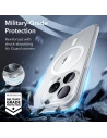 Hurtownia GSM - Sada pouzdra + sklo na displej + ochrana objektivu ESR Classic Pro Set Halolock MagSafe Apple iPhone 15 Pro Max Clear - ESR805 - {ean13} - Hurt