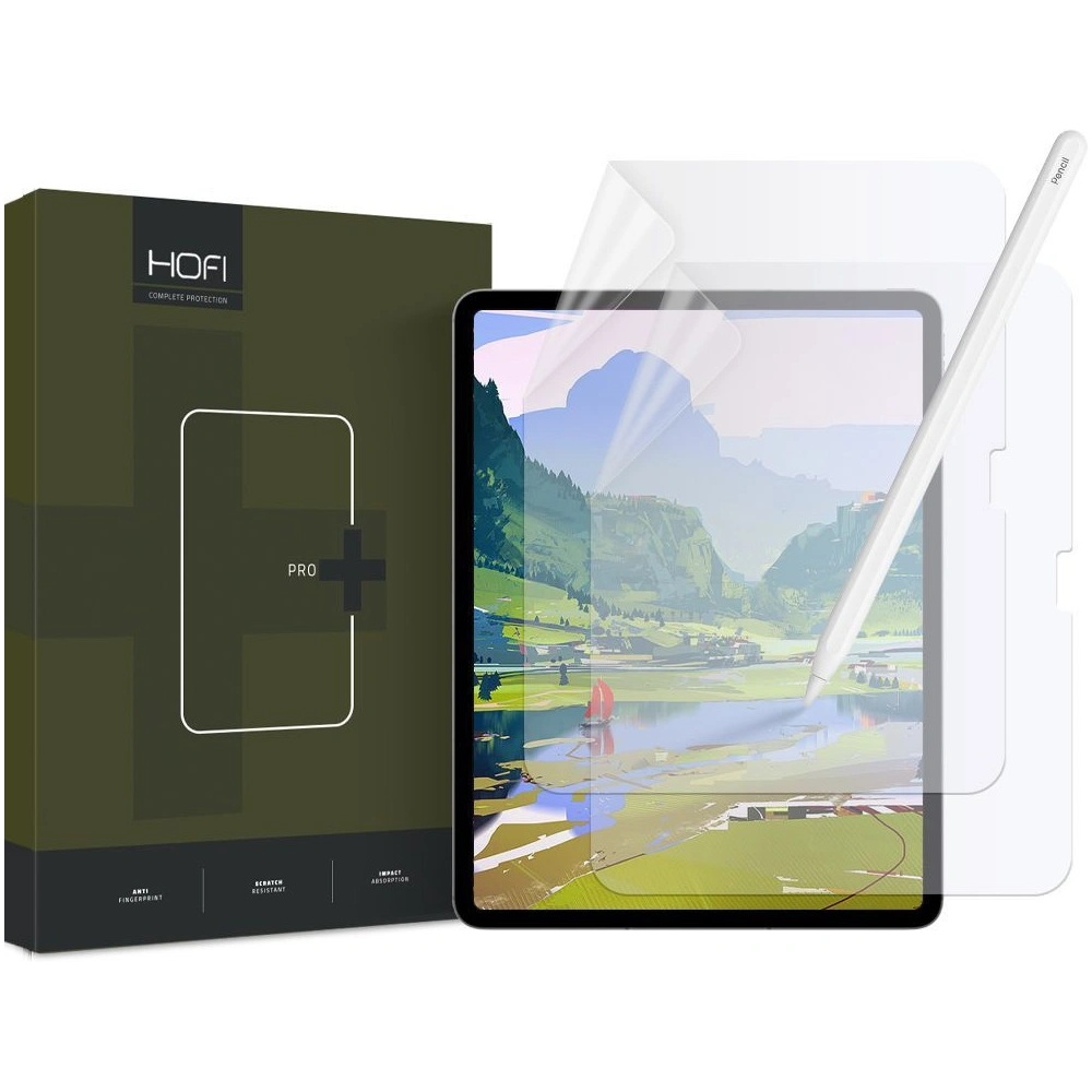 Hurtownia GSM - Védőfólia Hofi Paper Pro+ Apple iPad Air 13" 2024 (6. generáció) Matt Átlátszó [2 PACK] - HOFI502 - {ean13} - Hurt