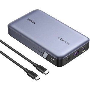 Hurtownia GSM - Powerbank 20000mAh UGREEN PB720, USB-A, 2xUSB-C 100W PD šedý - UGR1830 - {ean13} - Hurt