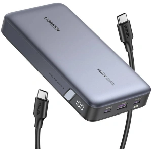 Hurtownia GSM - Powerbank 25000mAh UGREEN PB205, USB-A, 2xUSB-C 145W PD szary - UGR1831 - {ean13} - Hurt