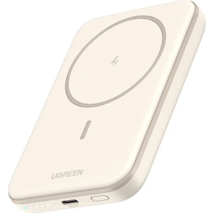 Hurtownia GSM - Magnetická powerbanka 5000mAh UGREEN PB560 USB-C 15W béžová - UGR1832 - {ean13} - Hurt