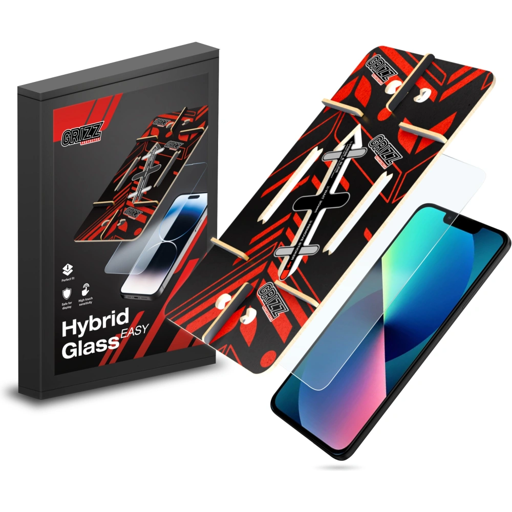 Hurtownia GSM - Hybrierglas GrizzGlass HybridGlass Easy für Apple iPhone 13 - GRZ9988 - {ean13} - Hurt