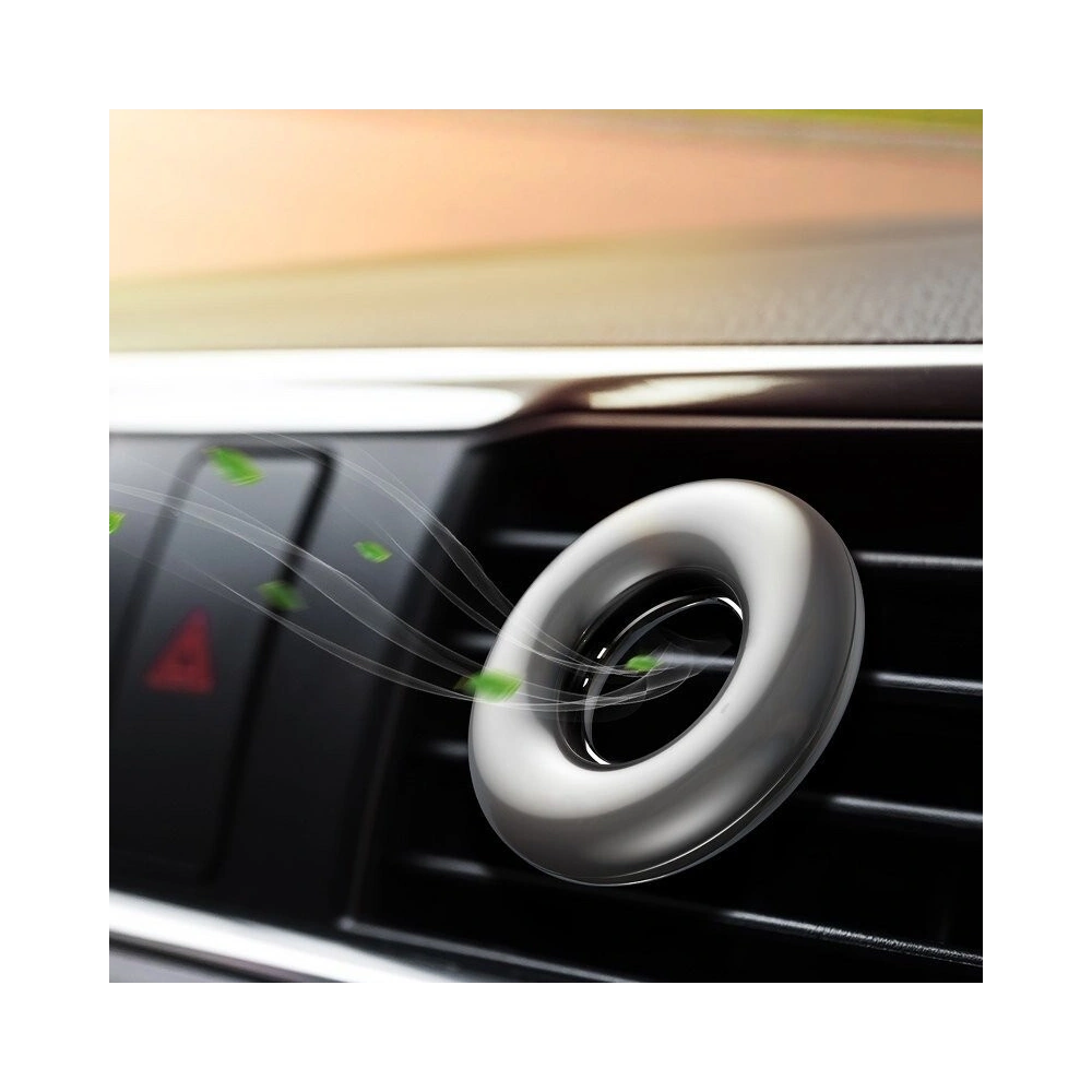 Wholesale Baseus Circle Car Air Freshener Holder Silver - BSU669SLV - {ean13} - Hurt