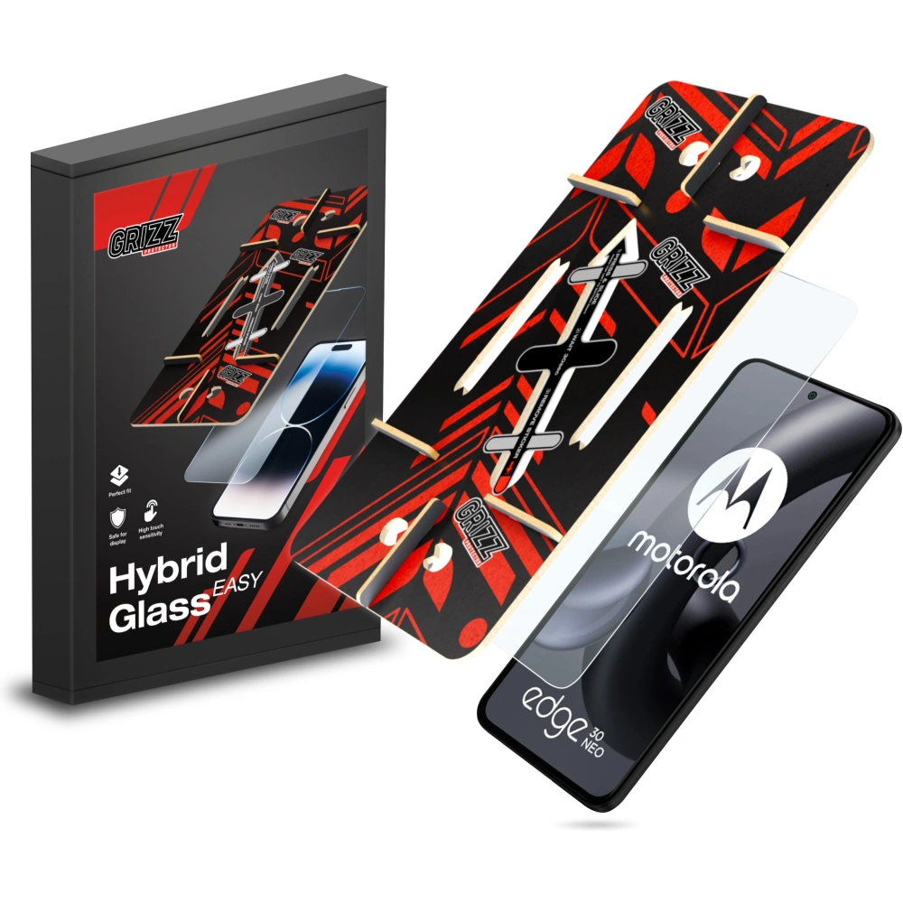 Hurtownia GSM - Hibrid üveg GrizzGlass HybridGlass Easy a Motorola Edge 30 Neo-hoz - GRZ9994 - {ean13} - Hurt