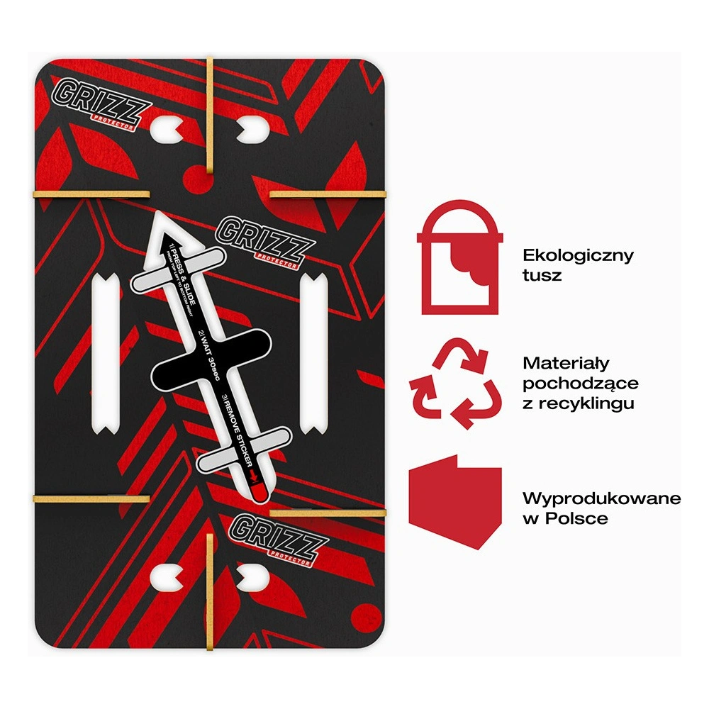 Hurtownia GSM - Hybriertes Glas GrizzGlass HybridGlass Easy für Ulefone Armor 24 - GRZ10007 - {ean13} - Hurt