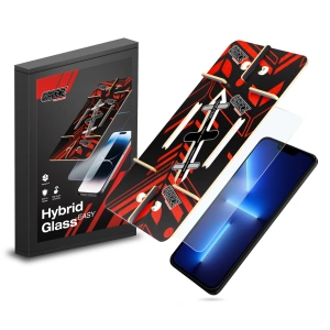 Hurtownia GSM - Hybriertes Glas GrizzGlass HybridGlass Easy für Apple iPhone 16e / 14 / 13 / 13 Pro - GRZ10022 - {ean13} - Hurt