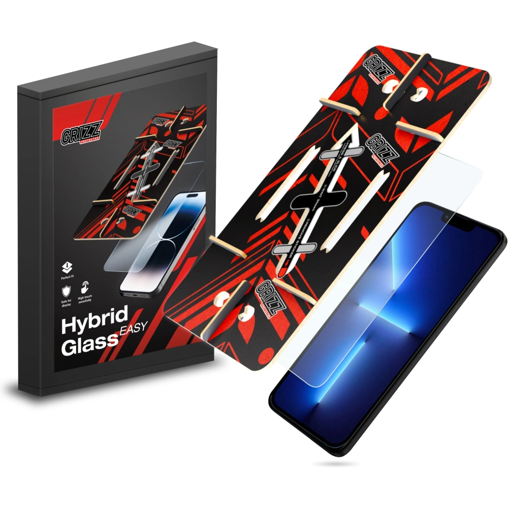 Hurtownia GSM - Hybidní sklo GrizzGlass HybridGlass Easy pro Apple iPhone 13 Pro Max - GRZ10023 - {ean13} - Hurt