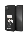 Hurtownia GSM - Karl Lagerfeld KLHCN65SLFKBK iPhone 11 Pro Max hardcase czarny/black Silicone Iconic - KLD181BLK - {ean13} - Hurt