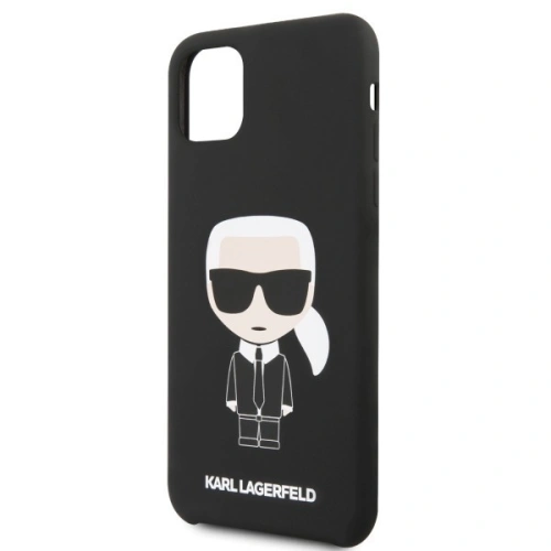 Karl Lagerfeld KLHCN65SLFKBK iPhone 11 Pro Max  hardcase czarny/black Silicone Iconic