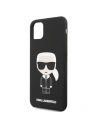 Wholesale Karl Lagerfeld KLHCN65SLFKBK iPhone 11 Pro Max hardcase black Silicone Iconic - KLD181BLK - {ean13} - Hurt