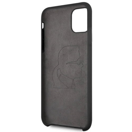 Karl Lagerfeld KLHCN65SLFKBK iPhone 11 Pro Max  hardcase czarny/black Silicone Iconic