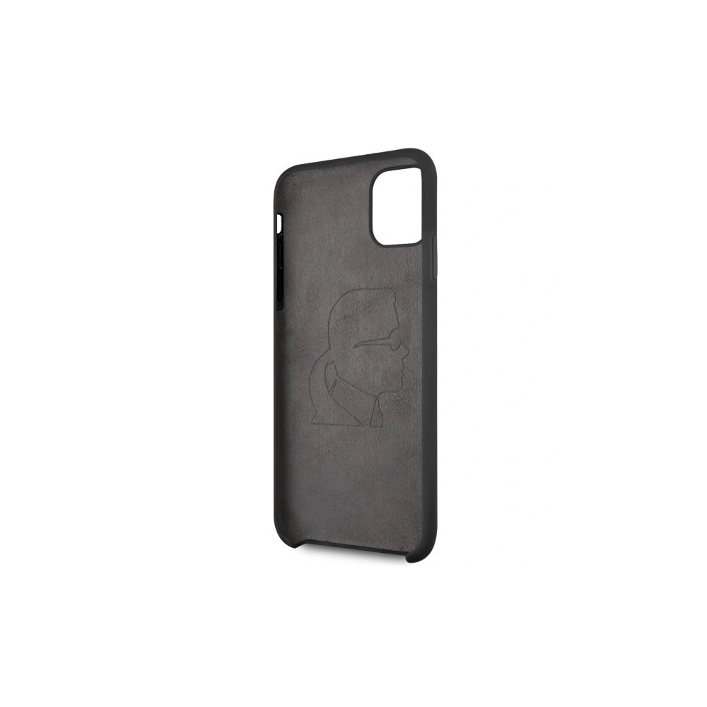 Hurtownia GSM - Karl Lagerfeld KLHCN65SLFKBK iPhone 11 Pro Max hardcase czarny/black Silicone Iconic - KLD181BLK - {ean13} - Hurt