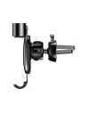 Wholesale Baseus Gravity Aluminium Air Vent Car Mount Black - BSU674BLK - {ean13} - Hurt