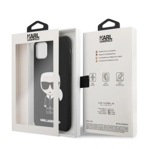 Karl Lagerfeld KLHCN65SLFKBK iPhone 11 Pro Max  hardcase czarny/black Silicone Iconic