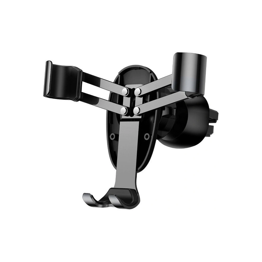 Wholesale Baseus Gravity Aluminium Air Vent Car Mount Black - BSU674BLK - {ean13} - Hurt