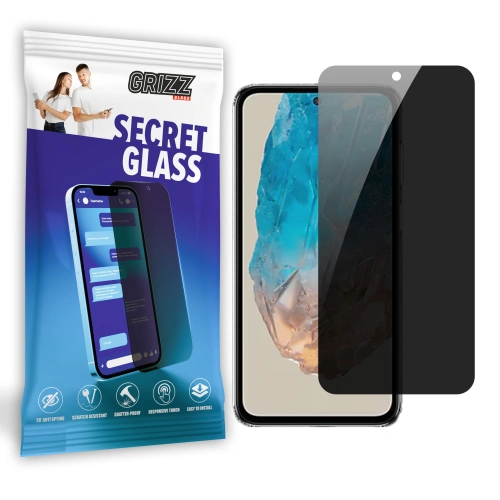 Matowe szkło prywatyzujące GrizzGlass SecretGlass do Samsung Galaxy M35